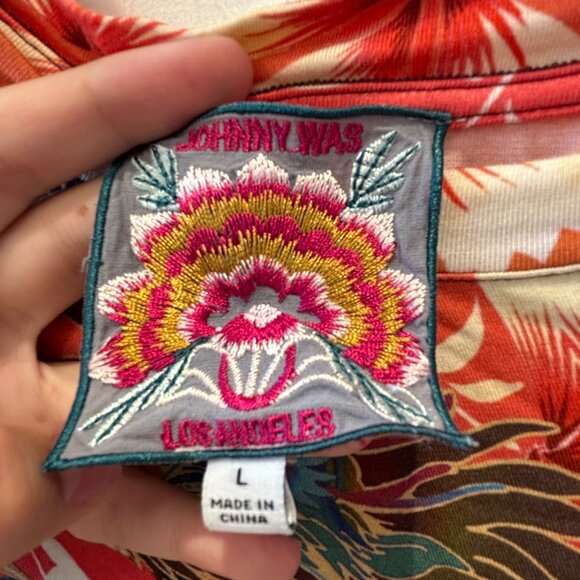 Johnny Was ---Adalena Kimono Sleeve Tee--- - Picture 2 of 5